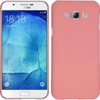 Hardcase für Samsung Galaxy A8 (2015) gummiert rosa