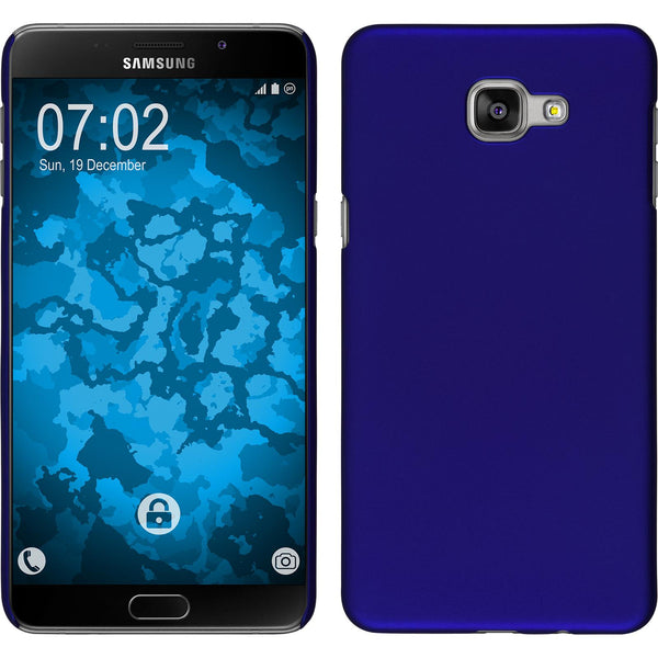 Hardcase für Samsung Galaxy A9 (2016) gummiert blau