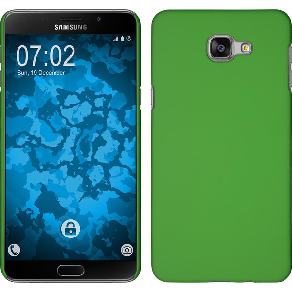 Hardcase für Samsung Galaxy A9 (2016) gummiert grün