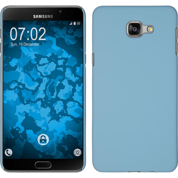 Hardcase für Samsung Galaxy A9 (2016) gummiert hellblau