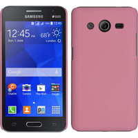 Hardcase für Samsung Galaxy Core 2 gummiert rosa
