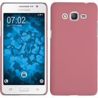 Hardcase für Samsung Galaxy Grand Prime Plus gummiert rosa