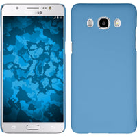 Hardcase für Samsung Galaxy J5 (2016) J510 gummiert hellblau