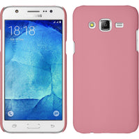 Hardcase für Samsung Galaxy J7 (2015 / J700) gummiert rosa
