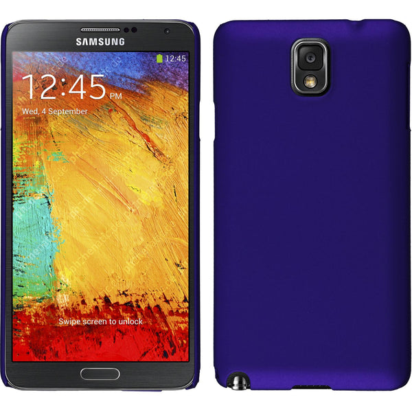 Hardcase für Samsung Galaxy Note 3 gummiert lila