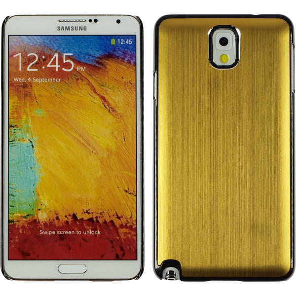 Hardcase für Samsung Galaxy Note 3 Metallic gold