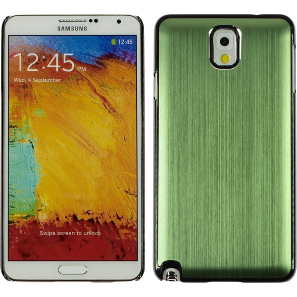 Hardcase für Samsung Galaxy Note 3 Metallic grün