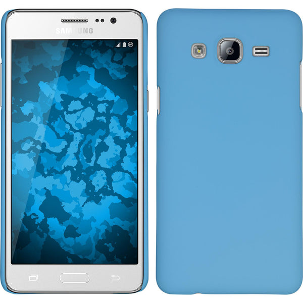 Hardcase für Samsung Galaxy On5 gummiert hellblau