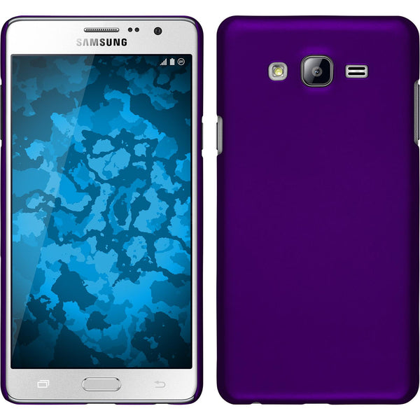 Hardcase für Samsung Galaxy On7 gummiert lila