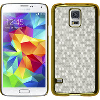 Hardcase für Samsung Galaxy S5 mini Hexagon weiﬂ