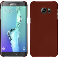 Hardcase für Samsung Galaxy S6 Edge Plus gummiert rot