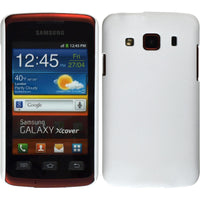 Hardcase für Samsung Galaxy Xcover gummiert weiß