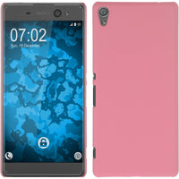 Hardcase für Sony Xperia XA Ultra gummiert rosa