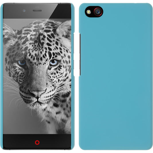 Hardcase für ZTE Nubia Z9 Mini gummiert hellblau