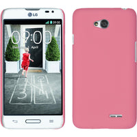 Hardcase für LG L70 gummiert rosa