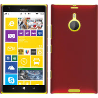 Hardcase für  Nokia Lumia 1520 gummiert rot