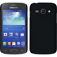 Hardcase für Samsung Galaxy Ace 3 gummiert schwarz