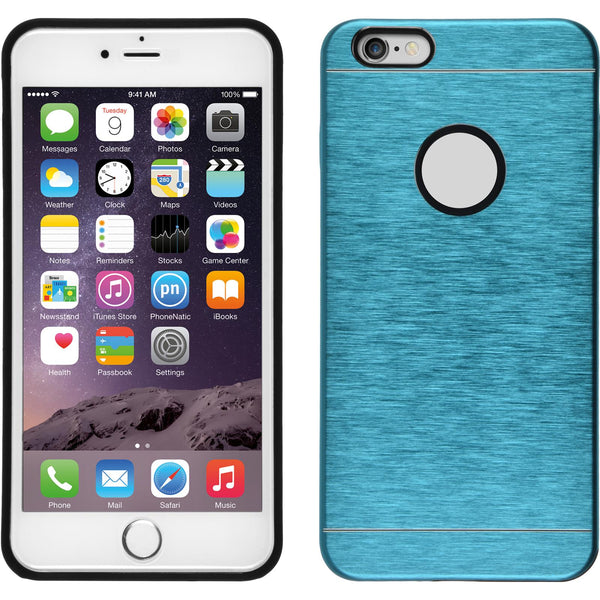 Hardcase für Apple iPhone 6 Plus / 6s Plus Metallic blau
