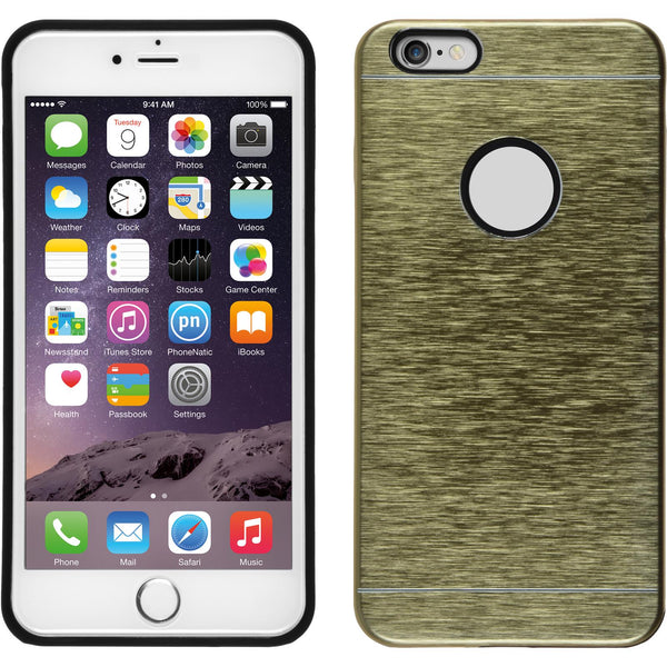 Hardcase für Apple iPhone 6 Plus / 6s Plus Metallic gold