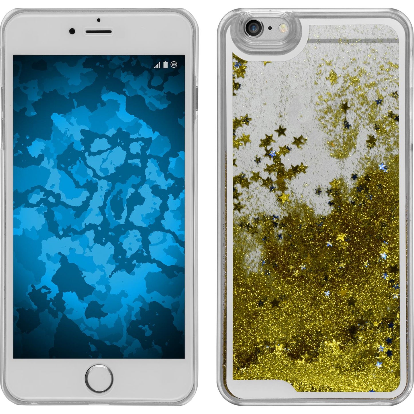 Hardcase für Apple iPhone 6 Plus / 6s Plus Stardust gold