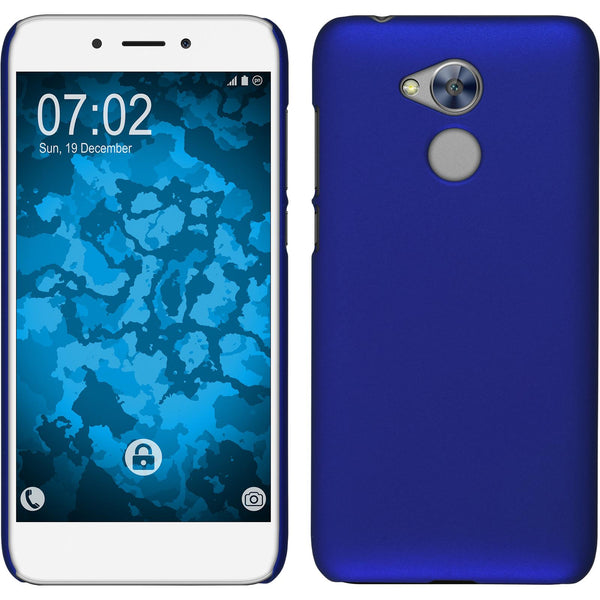 Hardcase für Huawei Honor 6a gummiert blau