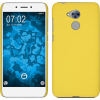 Hardcase für Huawei Honor 6a gummiert gelb