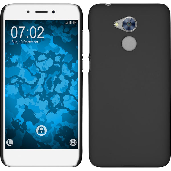 Hardcase für Huawei Honor 6a gummiert schwarz