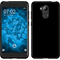 PhoneNatic Case kompatibel mit Huawei Honor 6C Pro - schwarz Silikon Hülle  Cover