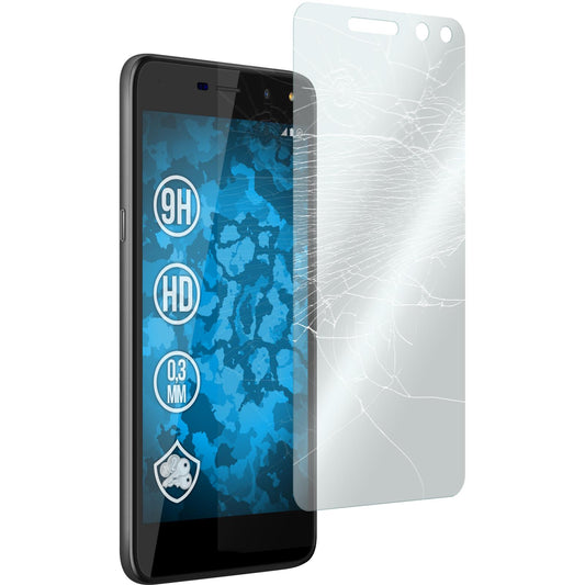 2 x Huawei Y5 2017 Glas-Displayschutzfolie klar