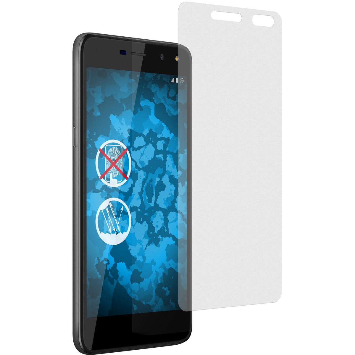 2 x Huawei Y5 2017 Displayschutzfolie matt