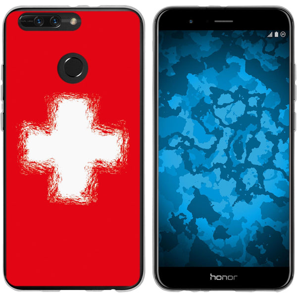 Honor 8 Pro Silikon-Hülle WM Schweiz M10 Case