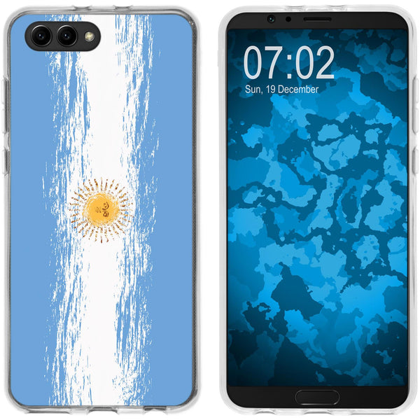 Honor View 10 Silikon-Hülle WM Wolf M3-6 Case