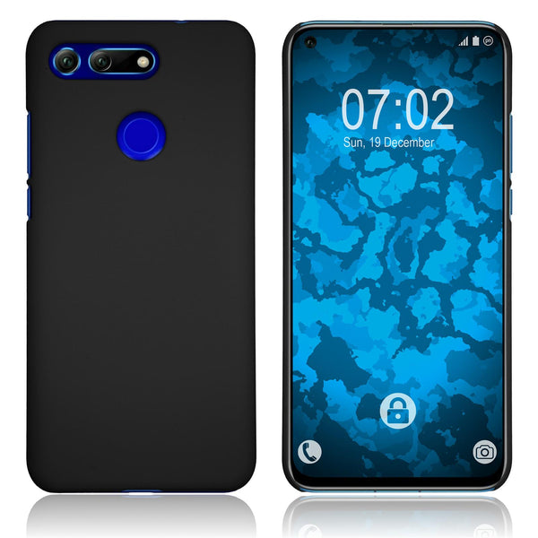 Hardcase für Huawei Honor View 20 gummiert schwarz