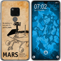 Mate 20 Silikon-Hülle Space Rover M2 Case