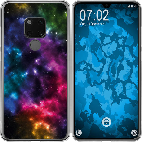 Mate 20 Silikon-Hülle Space Nebula M8 Case