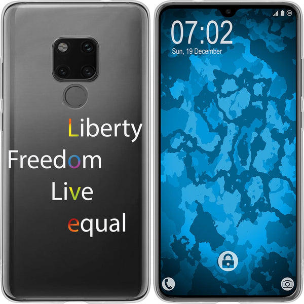 Mate 20 Silikon-Hülle pride Wörter M2 Case