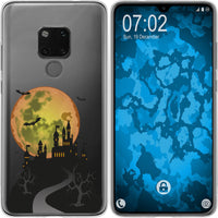 Mate 20 Silikon-Hülle Herbst Spukschloss M4 Case