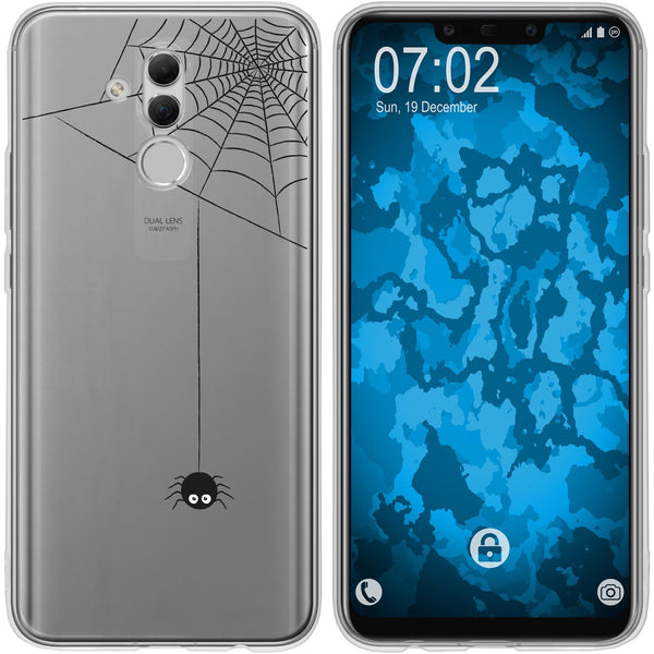 Mate 20 Lite Silikon-Hülle Herbst Spinne/Spider M3 Case