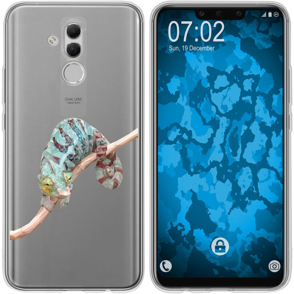 Mate 20 Lite Silikon-Hülle Vektor Tiere Camelion M7 Case