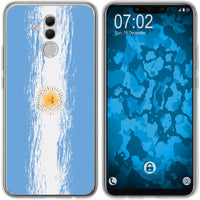 Mate 20 Lite Silikon-Hülle WM Argentinien M1 Case