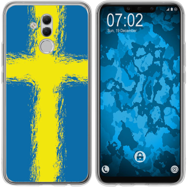 Mate 20 Lite Silikon-Hülle WM Schweden M12 Case