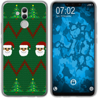 Mate 20 Lite Silikon-Hülle X Mas Weihnachten X-Mas Sweater M