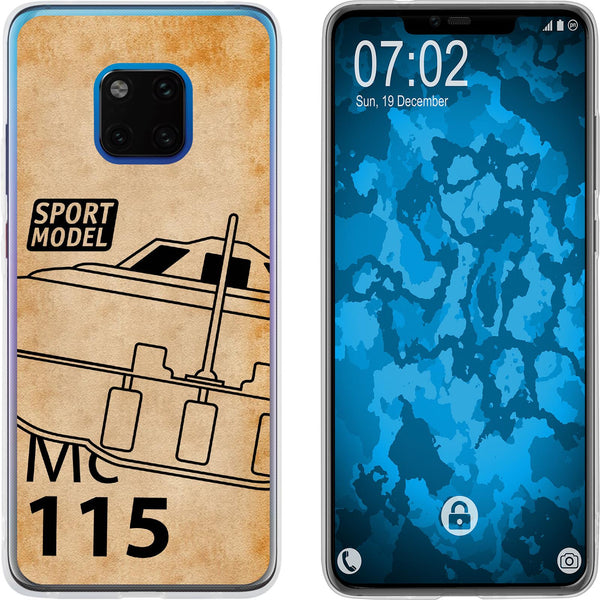 Mate 20 Pro Silikon-Hülle Space U.F.O. M1 Case