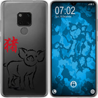 Mate 20 Silikon-Hülle Tierkreis Chinesisch M12 Case