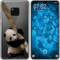 Mate 20 Silikon-Hülle Vektor Tiere Panda M4 Case