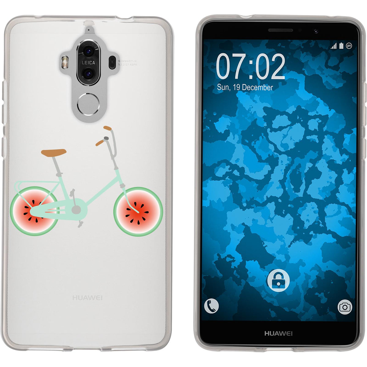 Mate 9 Pro Silikon-Hülle Bike M3 Case