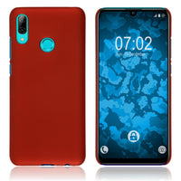 Hardcase für Huawei P Smart 2019 gummiert rot