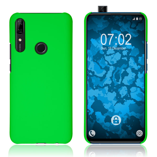 Hardcase für Huawei P Smart Z gummiert grün
