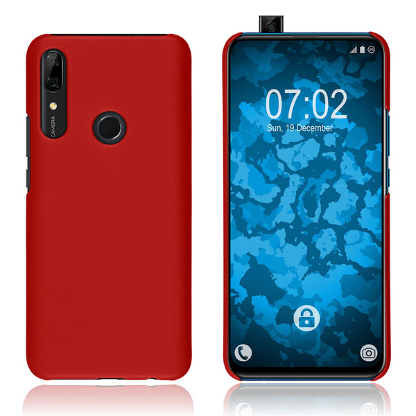 Hardcase für Huawei P Smart Z gummiert rot