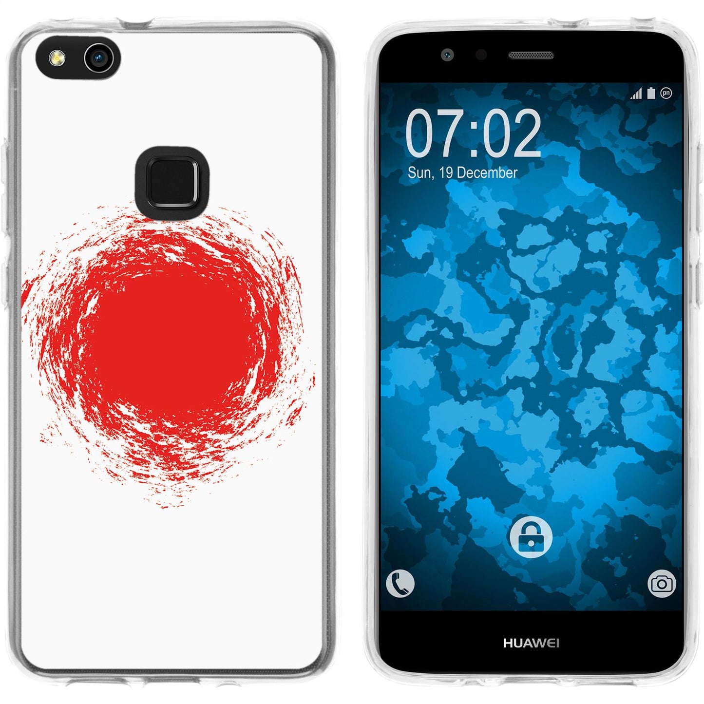 P10 Lite Silikon-Hülle WM Japan M7 Case